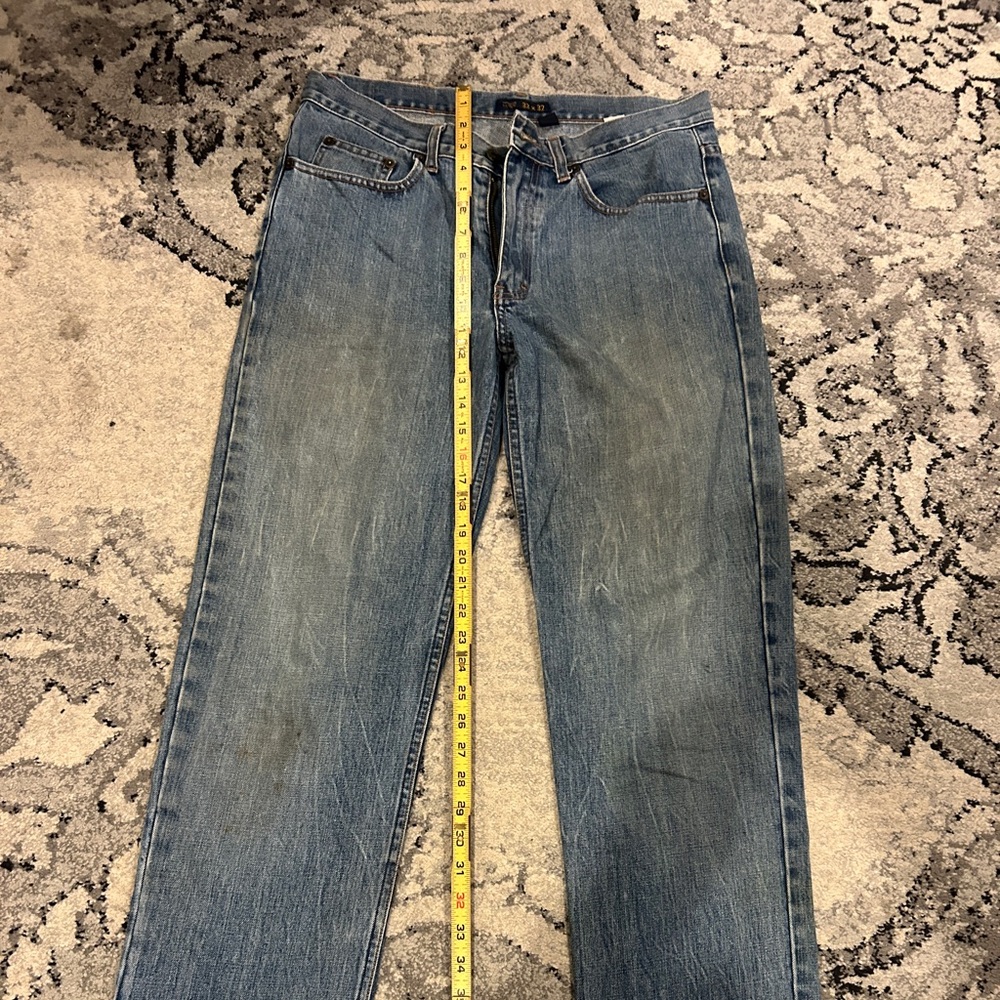 J. Crew Men's Straight Blue Jeans